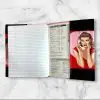 Stylish Retro Pin-Up Girl Composition Notebook Cover - Image 4